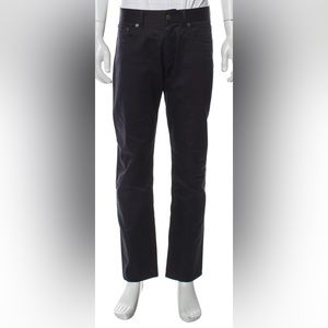 Maison Kitsune Paris designer Chinos Slacks Pants - Navy Blue Sz 31